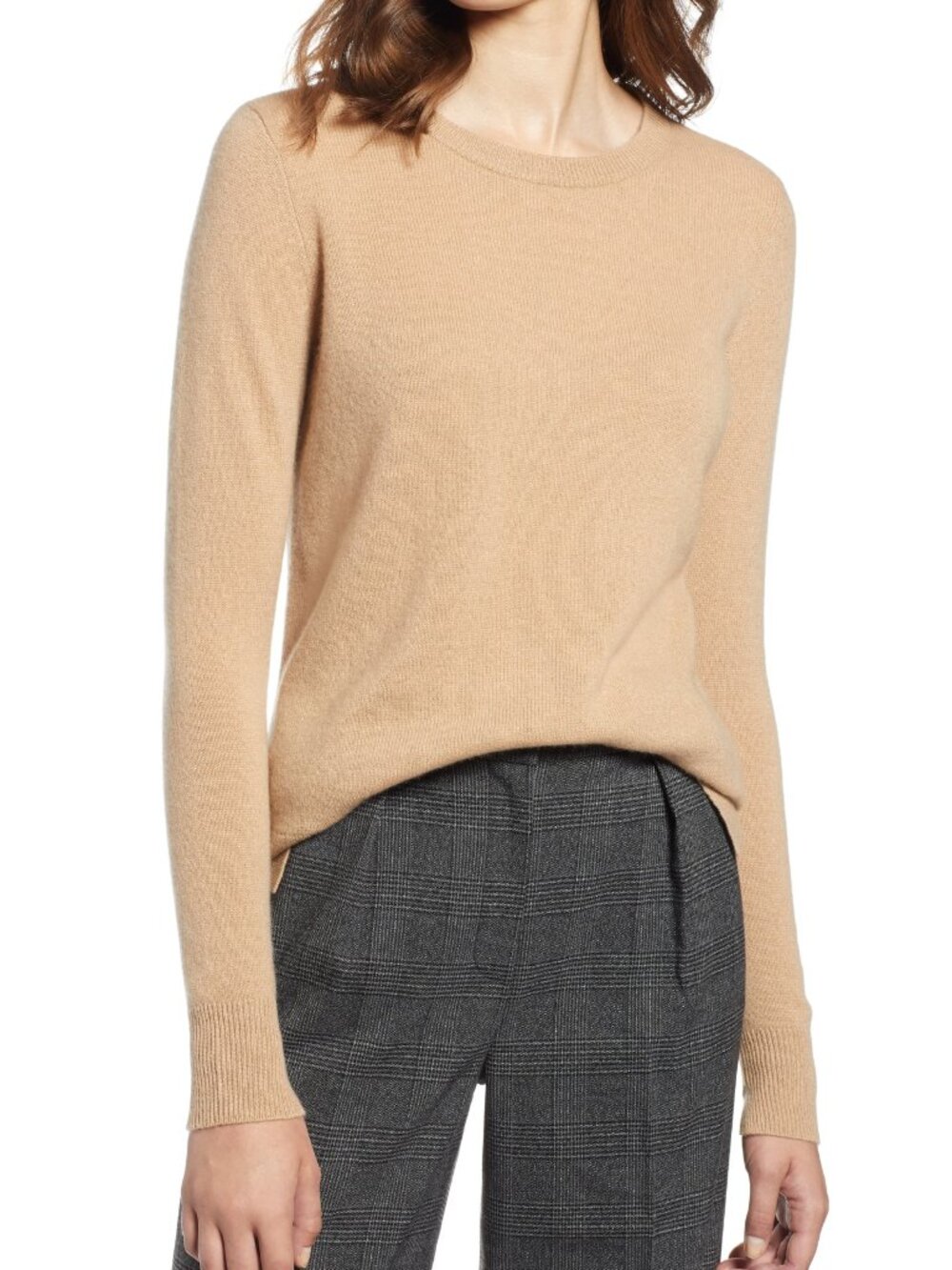 Halogen Women's Crewneck Cashmere Sweater - XL